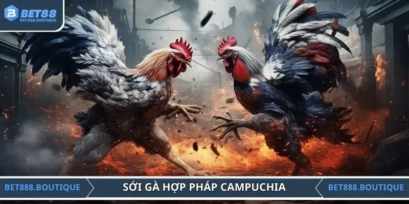 Sới gà hợp pháp Campuchia thu hút hàng triệu sư kê