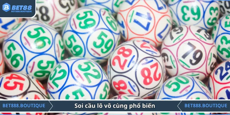 Soi cầu bằng phương pháp giải đặc biệt rất phổ biến