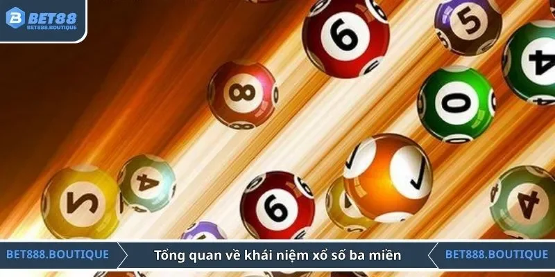 Tổng quan về khái niệm xổ số ba miền